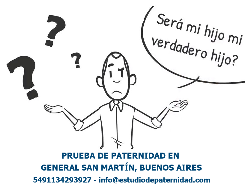 Prueba de ADN de paternidad en General San Martín, Buenos Aires